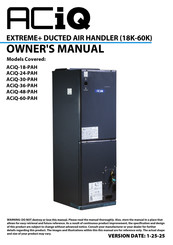 ACIQ ACiQ-18-PAH Owner's Manual