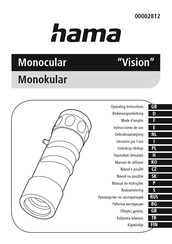 Hama Vision Operating Instructions Manual