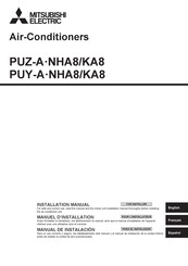 Mitsubishi Electric PUZ-A NHA8 Series Installation Manual