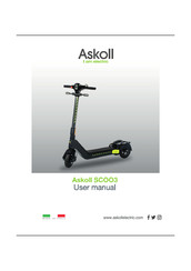 Askoll SCOO3 User Manual
