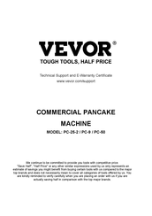 VEVOR PC-50 Manual