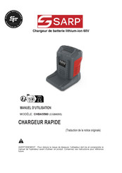 Sarp CGB6055 Operator's Manual