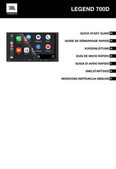 Harman JBL LEGEND 700D Quick Start Manual