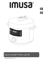 Imusa MULTICHEF PRO CE75 Manual