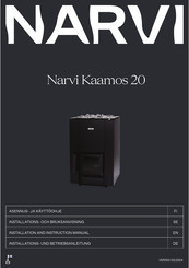 NARVI Kaamos 20 Installation And Instruction Manual