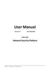Advantech FWA-4134-00A1R User Manual