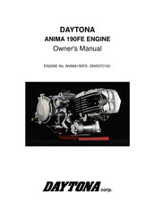 Daytona ANIMA 190FE Owner's Manual