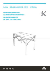 mitko Advertising Folding Table Manual