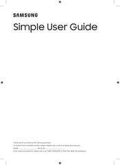 Samsung QN65LST9D Simple User Manual