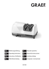 Graef CC105 Operating Instructions Manual