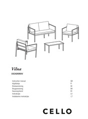 Cello Vilna 502680884 Instruction Manual