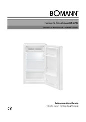 BOMANN KS 7257 Instruction Manual