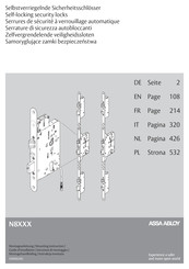 Assa Abloy N8 Series Mounting Instruction