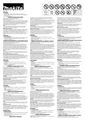 Makita DC18RC Manual