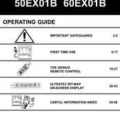 Hitachi 60EX01B Operating Manual