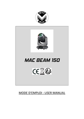 Mac Mah MAC BEAM 150 User Manual