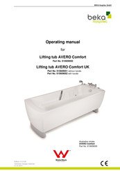 Beka Hospitec AVERO Comfort UK 910609001 Operating Manual