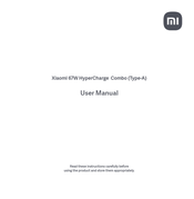 Xiaomi mi 67W HyperCharge Combo User Manual