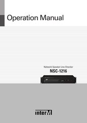 Inter-m NSC-1216 Operation Manual