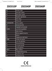 Emos ZGC010P Manual