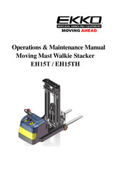 EKKO EH15T Operation & Maintenance Manual