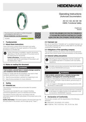 HEIDENHAIN AE KCI 120 Operating Instructions Manual