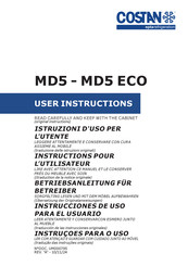 EPTA Costan NordicLine MD5 ECO User Instructions