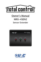 URC Total Control MRX-4SEN2 Owner's Manual