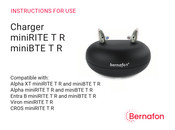 Bernafon miniBTE T R Instructions For Use Manual