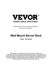 VEVOR SPT-404-06 Manual