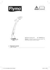 Flymo Mini Trim Contour XT Operator's Manual