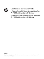 HP 17t-dd000 Maintenance And Service Manual