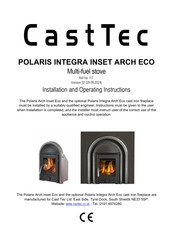 Cast Tec POLARIS INTEGRA INSET ARCH ECO Installation And Operating Instructions Manual