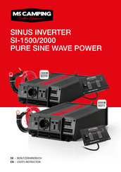 MC CAMPING SI-2000 User Instruction