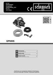 Scheppach 59094099984 Translation Of Original Instruction Manual