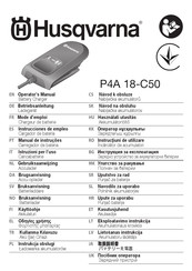 Husqvarna P4A 18-C50 Operator's Manual