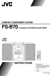 JVC CA-FSB70 Instructions Manual