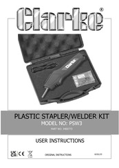 Clarke 3400773 User Instructions