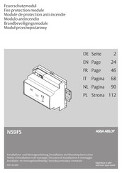 Assa Abloy N59FS Installation And Mounting Instructions