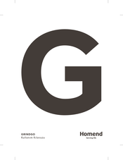 Homend GRINDGO 6003H User Manual