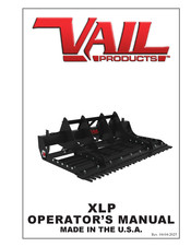 VAIL PRODUCTS XLP Operator's Manual