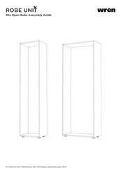 Wren ROBE UNIT 394 Assembly Manual
