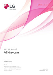 LG 24V550 Series Service Manual