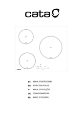Cata IB 6324E2 BK Instructions For Use Manual