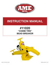 AME Intl. 11020 Instruction Manual