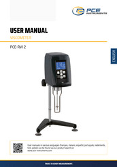 PCE Instruments PCE-RVI 2 User Manual