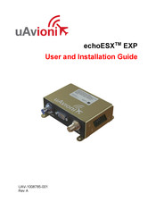 uAvionix echoESX EXP User And Installation Manual