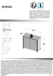 Forte SFXK222 Assembling Instruction