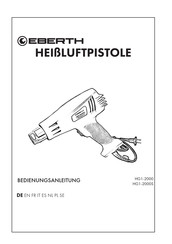 EBERTH HG1-2000S Operating Instructions Manual