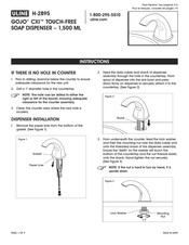 U-Line GOJO CXI H-2895 Instructions Manual